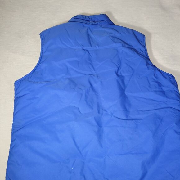 Vintage Woolrich Vest Jacket Mens Size XL Blue Gorpcore Sleeveless Broken Zipper - Picture 12 of 14